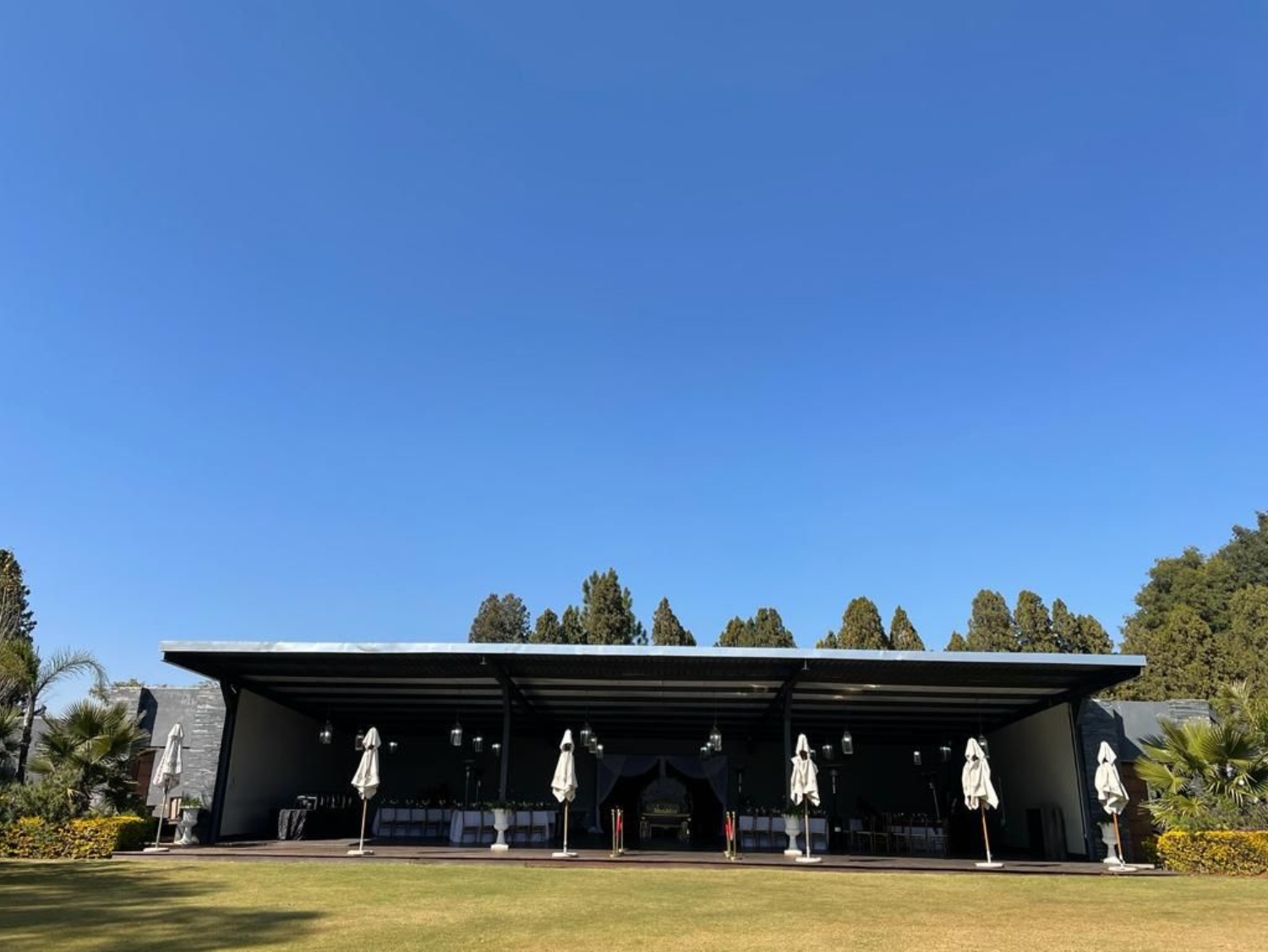 Outdoor Memorial Service Venue - The Garden Venue
