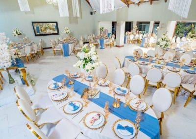 The garden wedding venue