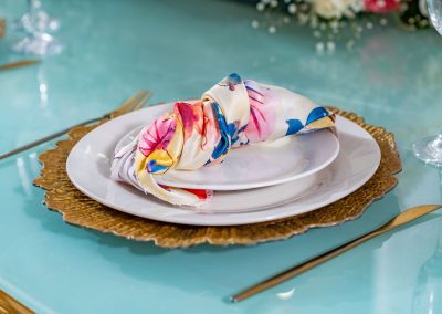 decorate dinner plate